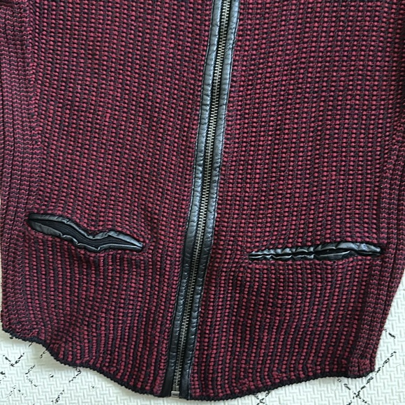 H&M mixed media jacket/cardigan - Picture 2 of 7
